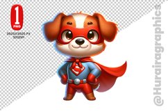 Cute Dog Clipart - PNG File Product Image 1