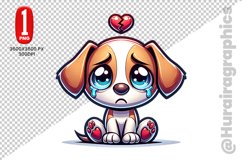 Cute Dog Clipart - PNG File Product Image 1
