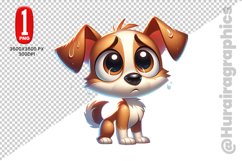 Cute Dog Clipart - PNG File Product Image 1