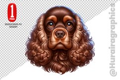 Cute Dog Clipart - PNG File Product Image 1