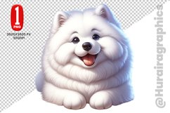 Cute Dog Clipart - PNG File Product Image 1