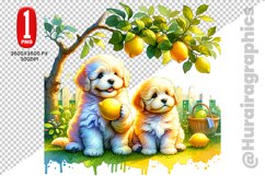 Cute Dog Clipart - PNG File Product Image 1