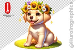 Cute Dog Clipart - PNG File Product Image 1