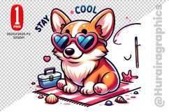 Cute Dog Clipart - PNG File Product Image 1