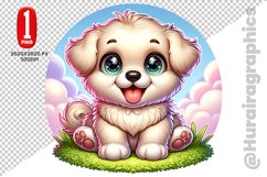 Cute Dog Clipart - PNG File Product Image 1