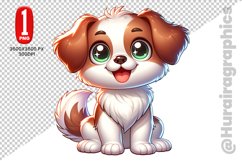 Cute Dog Clipart - PNG File Product Image 1