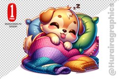Cute Dog Clipart - PNG File Product Image 1