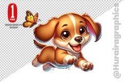 Cute Dog Clipart - PNG File Product Image 1