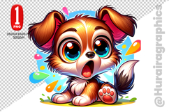 Cute Dog Clipart - PNG File Product Image 1