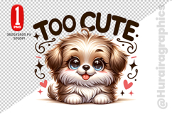 Cute Dog Clipart - PNG File Product Image 2