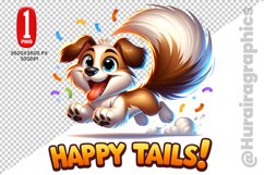Cute Dog Clipart - PNG File Product Image 1