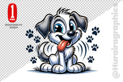 Cute Dog Clipart - PNG File Product Image 2
