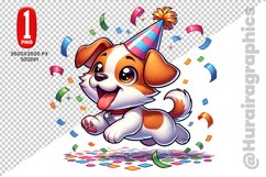 Cute Dog Clipart - PNG File Product Image 1