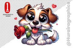 Cute Dog Clipart - PNG File Product Image 1