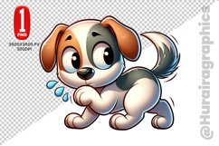 Cute Dog Clipart - PNG File Product Image 1