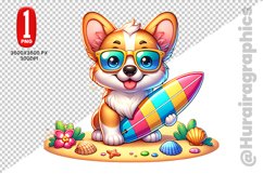Cute Dog Clipart - PNG File Product Image 1