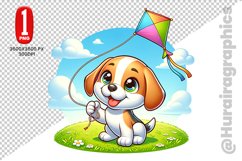 Cute Dog Clipart - PNG File Product Image 1