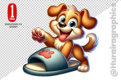 Cute Dog Clipart - PNG File Product Image 1