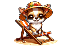 Cute Dog Clipart - PNG File Product Image 1