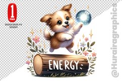 Cute Dog Clipart - PNG File Product Image 1
