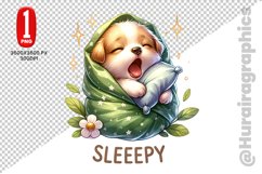 Cute Dog Clipart - PNG File Product Image 1