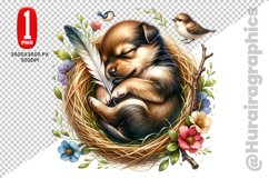 Cute Dog Clipart - PNG File Product Image 1
