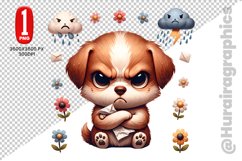Cute Dog Clipart - PNG File Product Image 1