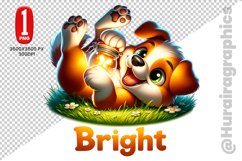 Cute Dog Clipart - PNG File Product Image 1