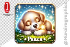 Cute Dog Clipart - PNG File Product Image 1
