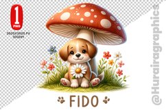 Cute Dog Clipart - PNG File Product Image 1