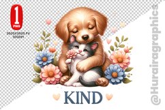 Cute Dog Clipart - PNG File Product Image 1