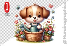 Cute Dog Clipart - PNG File Product Image 1
