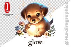 Cute Dog Clipart - PNG File Product Image 1