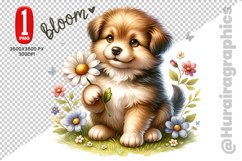 Cute Dog Clipart - PNG File Product Image 1