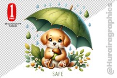 Cute Dog Clipart - PNG File Product Image 1