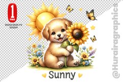 Cute Dog Clipart - PNG File Product Image 1