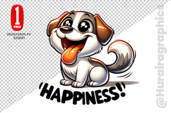 Cute Dog Clipart - PNG File Product Image 2