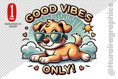 Cute Dog Clipart - PNG File Product Image 1