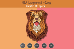 3D Layered Dog Product Image 2