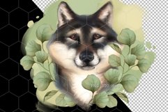 Floral Dog PNG Product Image 2