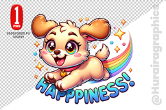 Cute Dog Clipart - PNG File Product Image 2