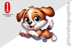 Cute Dog Clipart - PNG File Product Image 1