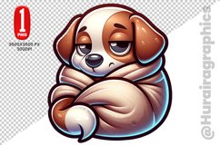 Cute Dog Clipart - PNG File Product Image 1