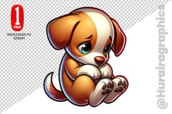 Cute Dog Clipart - PNG File Product Image 1