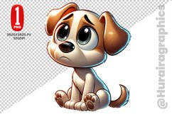 Cute Dog Clipart - PNG File Product Image 1