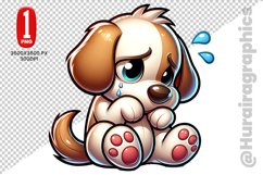 Cute Dog Clipart - PNG File Product Image 1
