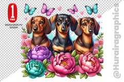 Cute Dog Clipart - PNG File Product Image 1