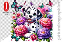 Cute Dog Clipart - PNG File Product Image 1