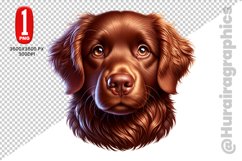 Cute Dog Clipart - PNG File Product Image 1