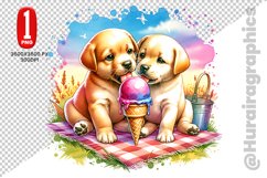 Cute Dog Clipart - PNG File Product Image 1